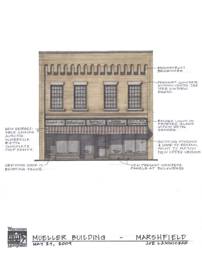 Facade of 243 S Central Ave